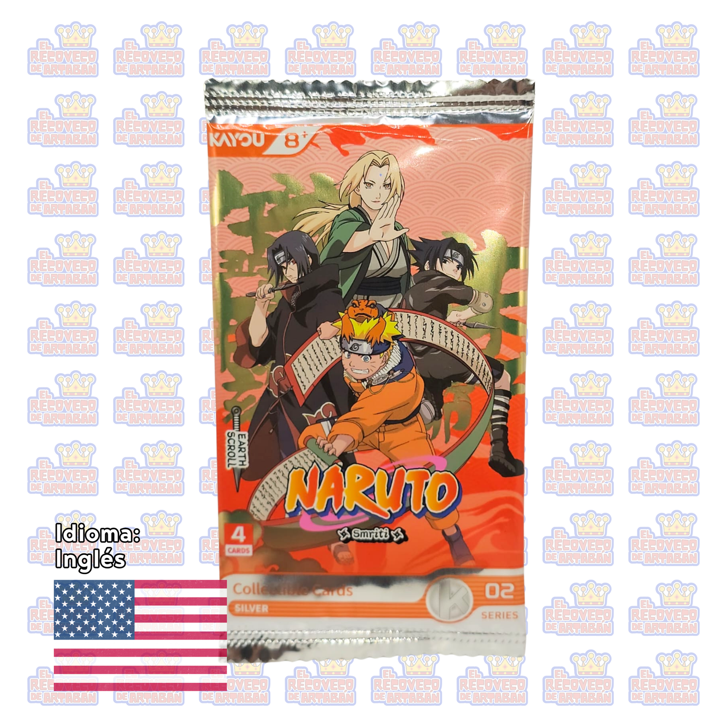 Sobre Individual - KAYOU Naruto Smriti Collectible Cards – Earth Scroll 002 (En Inglés)