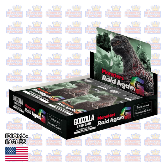 Godzilla Card Game – Booster Set 2: G: Monsters Raid Again (BP02) | 1 Sobre Individual