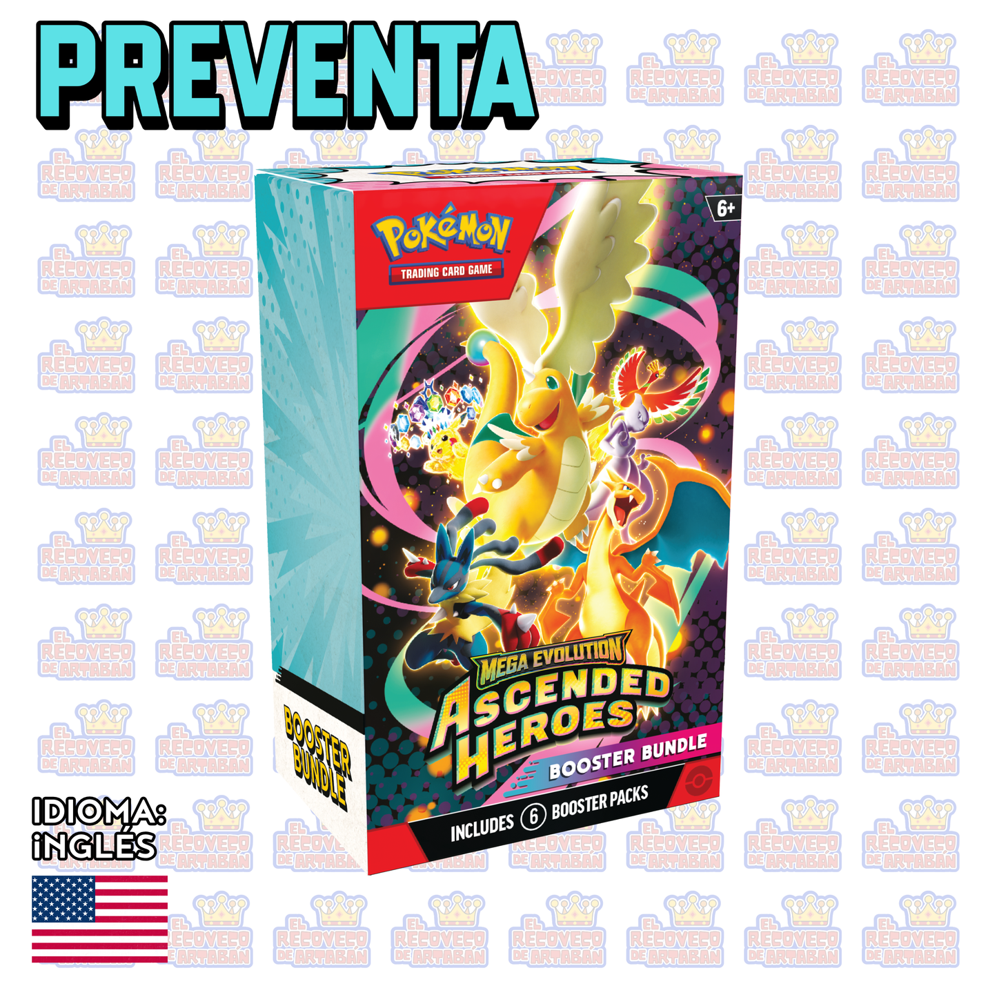 PREVENTA - Mega Evolution Ascended Heroes - Booster Bundle