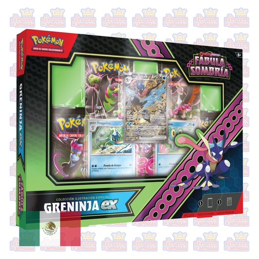 En Español Pokémon TCG: Colección Ilustración Especial Greninja ex / Kingdra ex