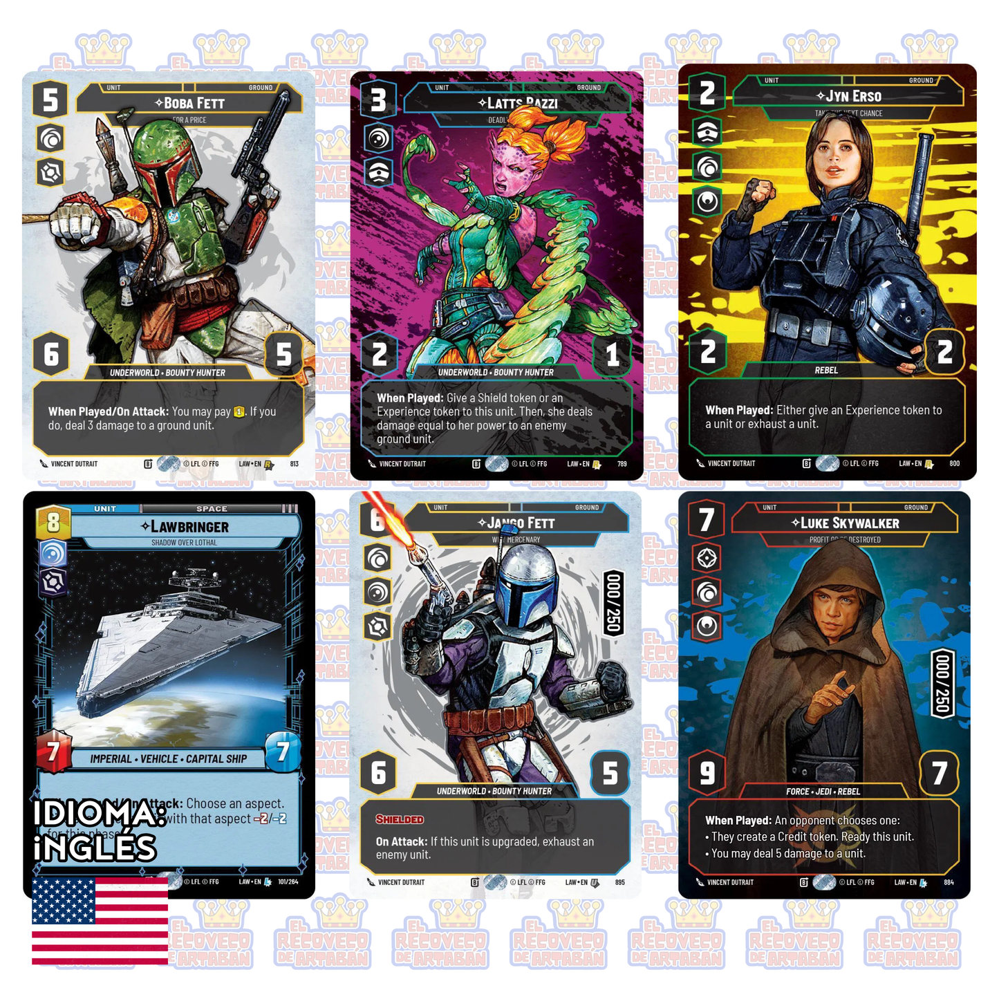 Star Wars: Unlimited TCG – A Lawless Time Booster Pack (1 Sobre Individual en Inglés)