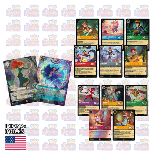 Lorcana TCG: Wilds Unknown Booster Pack (1 Sobre Individual – Inglés)