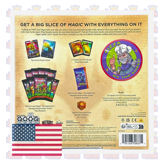 Magic: The Gathering – Teenage Mutant Ninja Turtles Pizza Bundle (En Inglés)