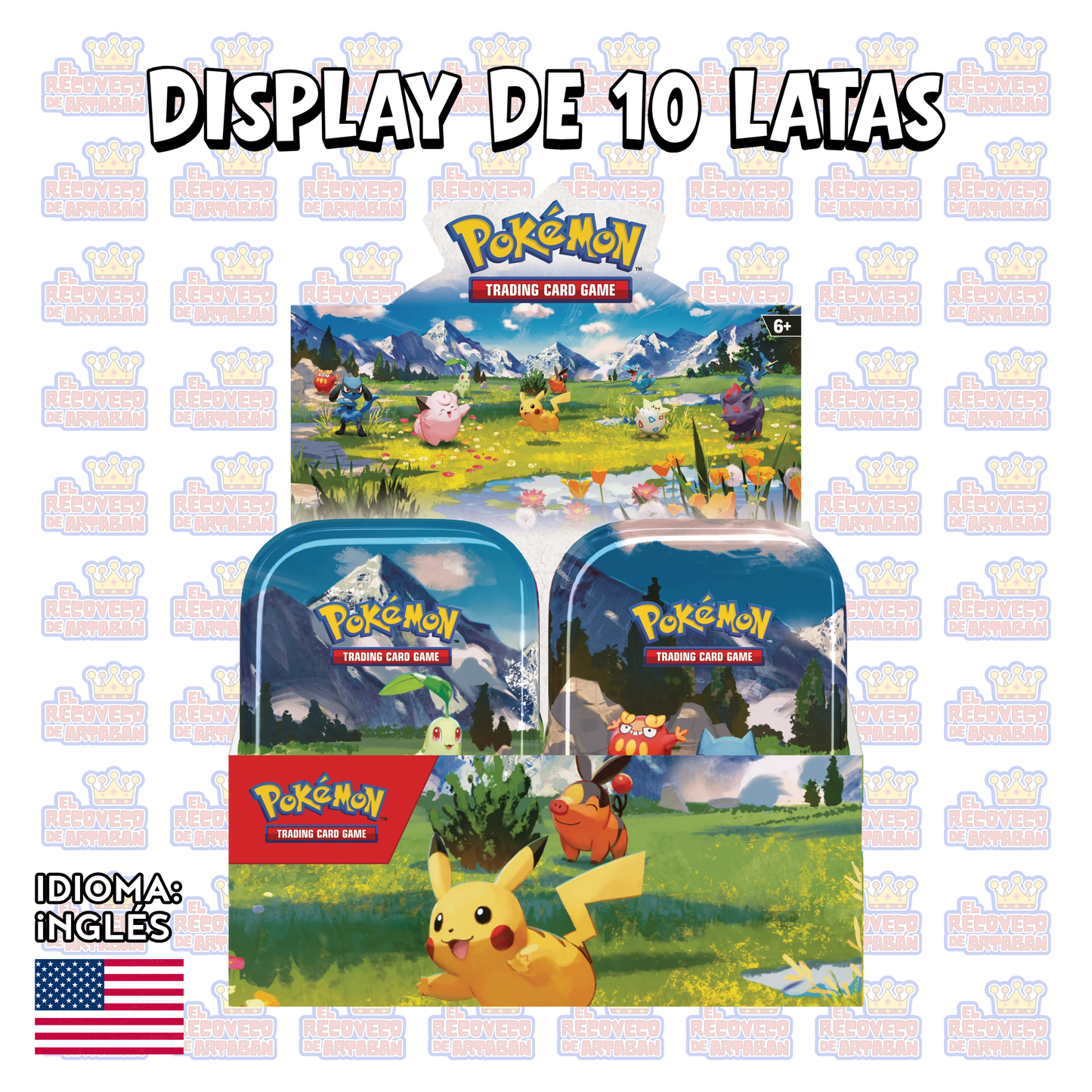 Pokémon TCG: Mega Evolution — Ascended Heroes Mini Tin en Inglés