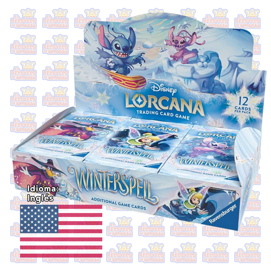 Lorcana TCG: Winterspell Booster Pack (Hechizo Invernal) – Sobre Individual en Inglés