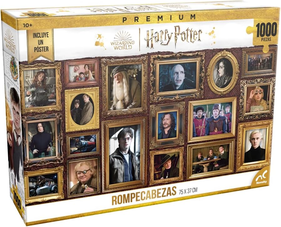 Rompecabezas Coleccionable Premium Harry Potter 1000 Piezas Novelty Corp