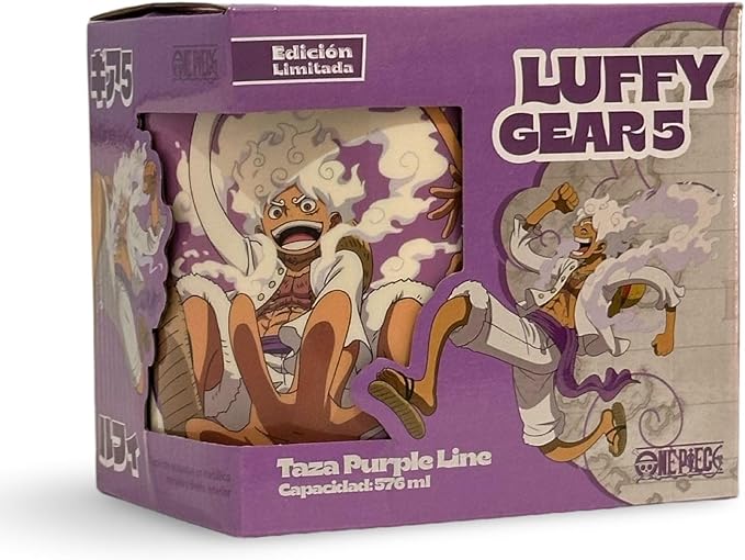 Taza Jumbo One Piece Luffy Gear Five 576 ml