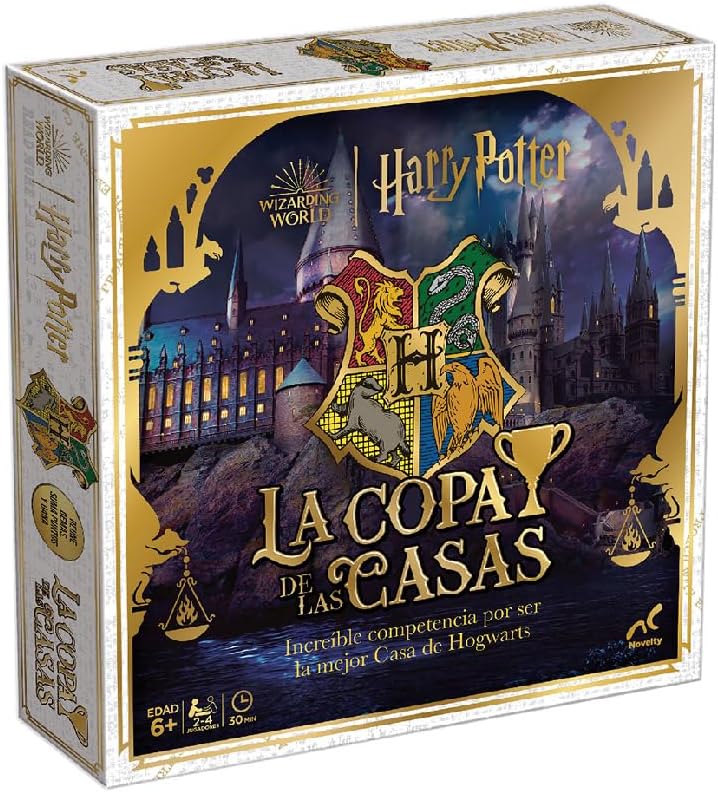la Copa de Las Casas Harry Potter, Juego de Mesa Novelty Corp
