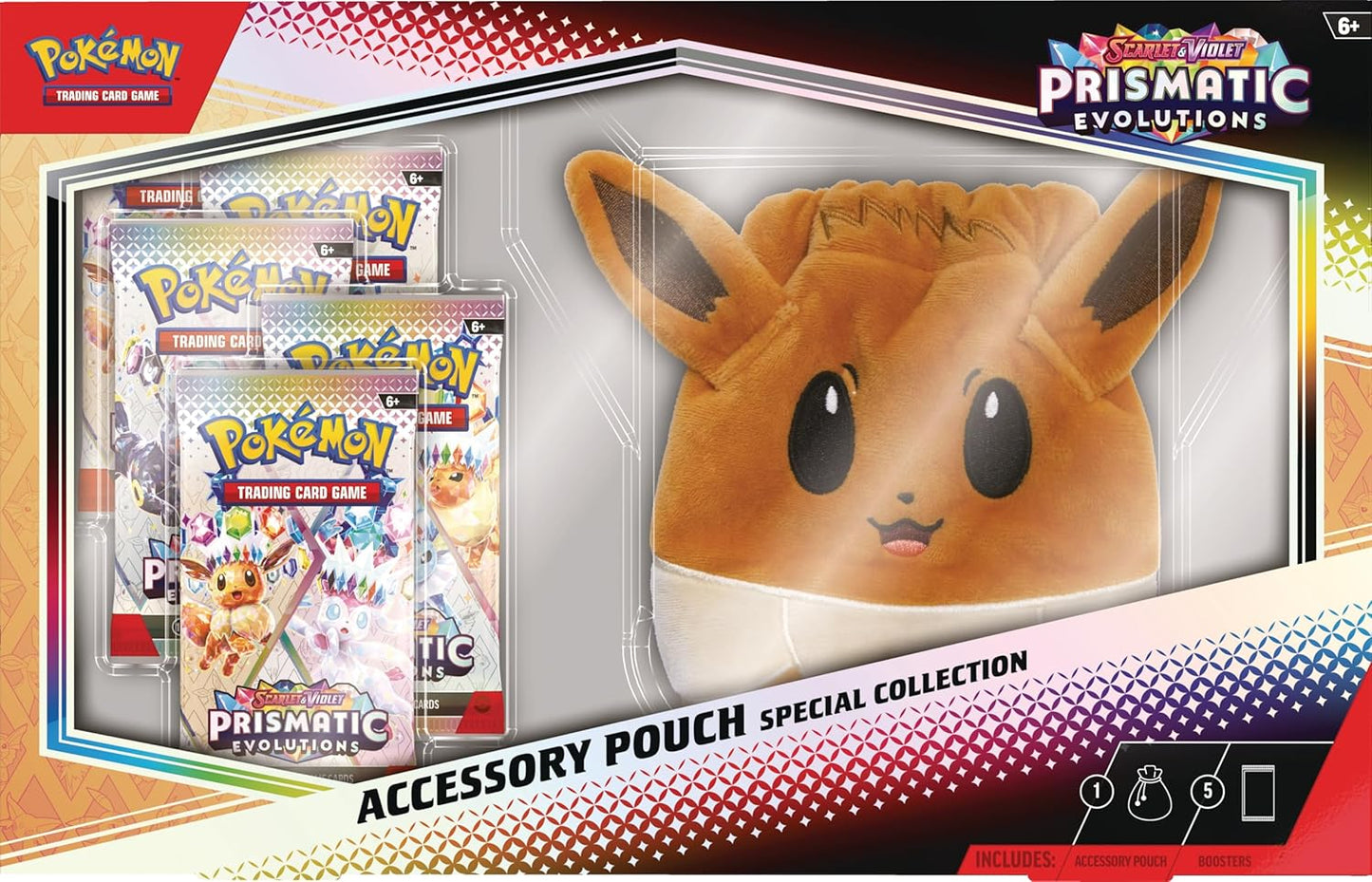 Pokémon TCG: Scarlet & Violet —Prismatic Evolutions Accessory Pouch