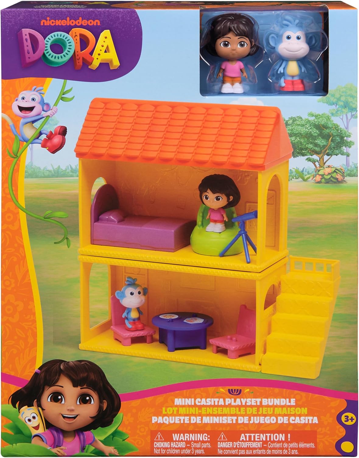 Dora: Set de Juego de Minicasita Botas