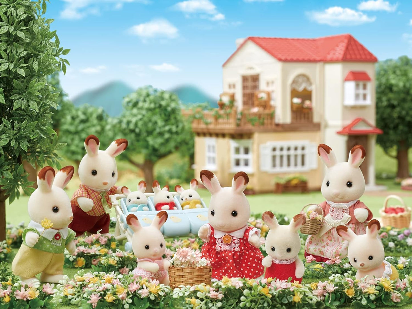 Sylvanian Families - Niña Conejo Chocolate