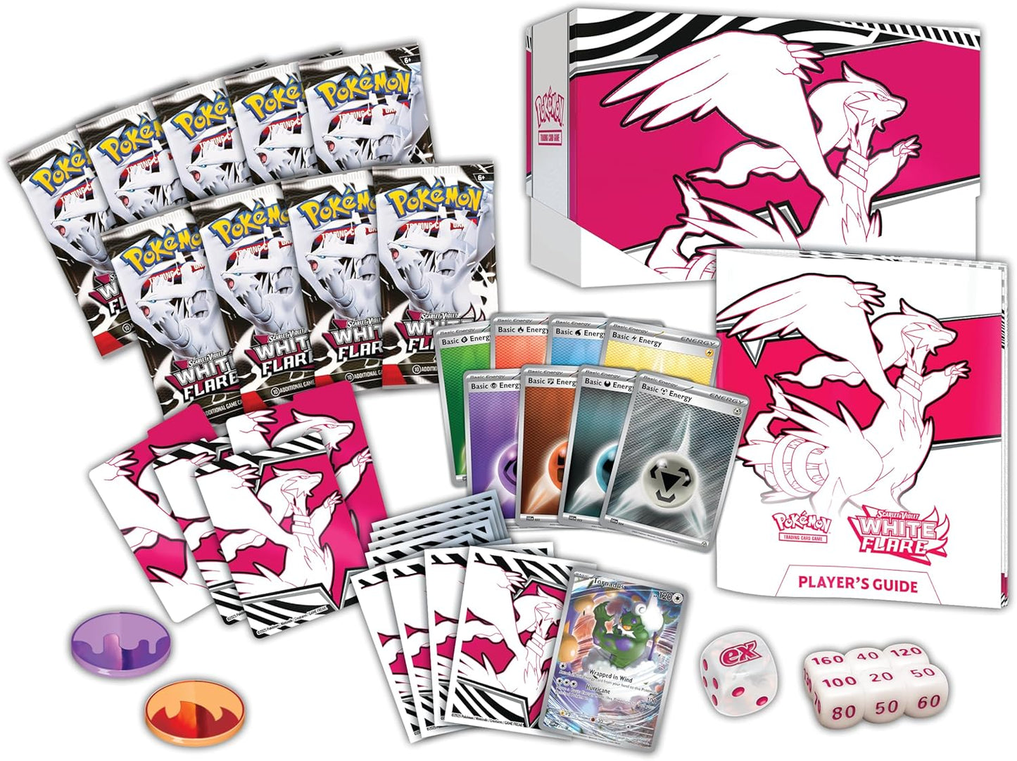 Pokémon TCG: Caja entrenadores de elite White Flare en inglés