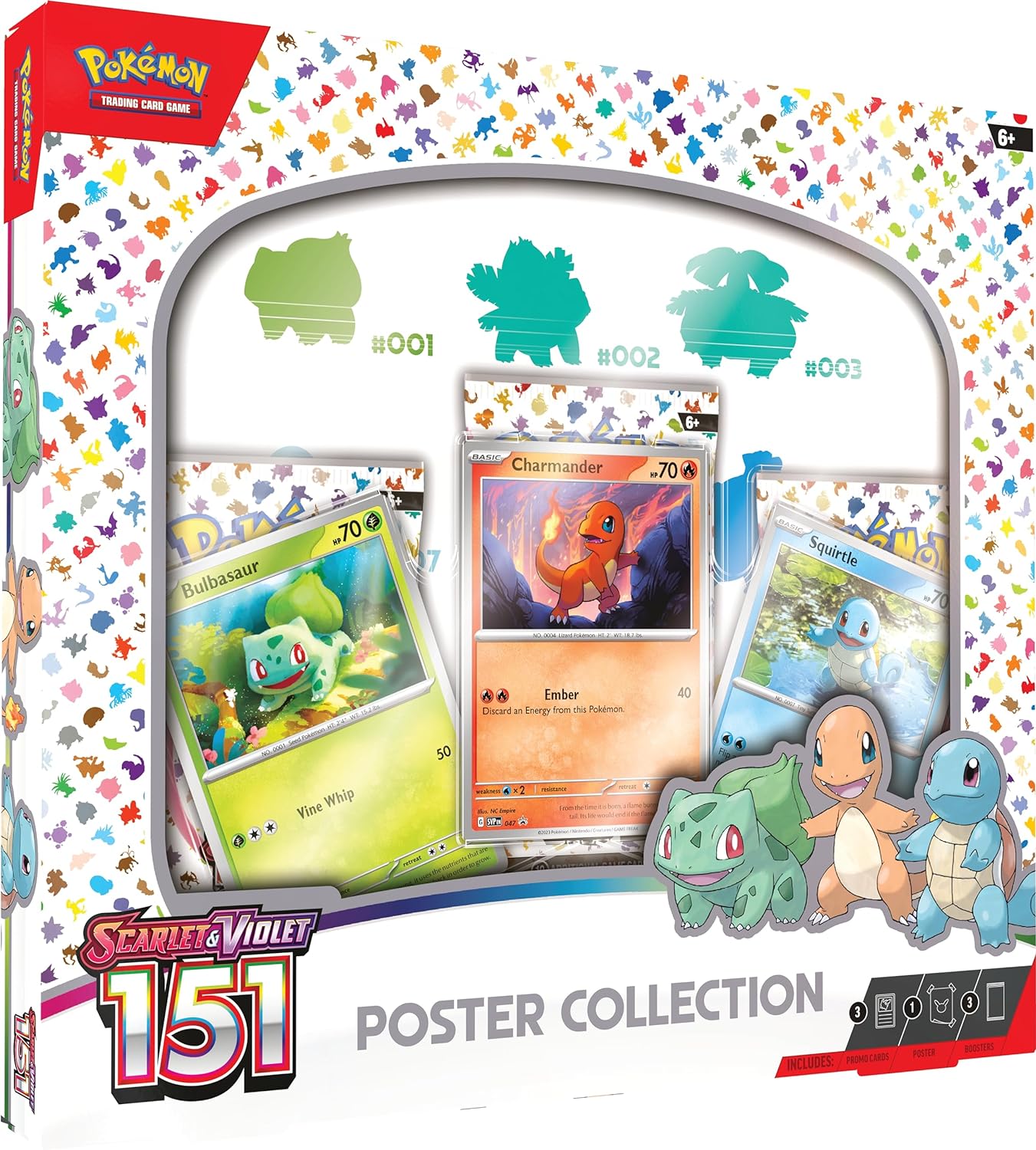 Pokemon TCG: 151 Poster Collection en Inglés