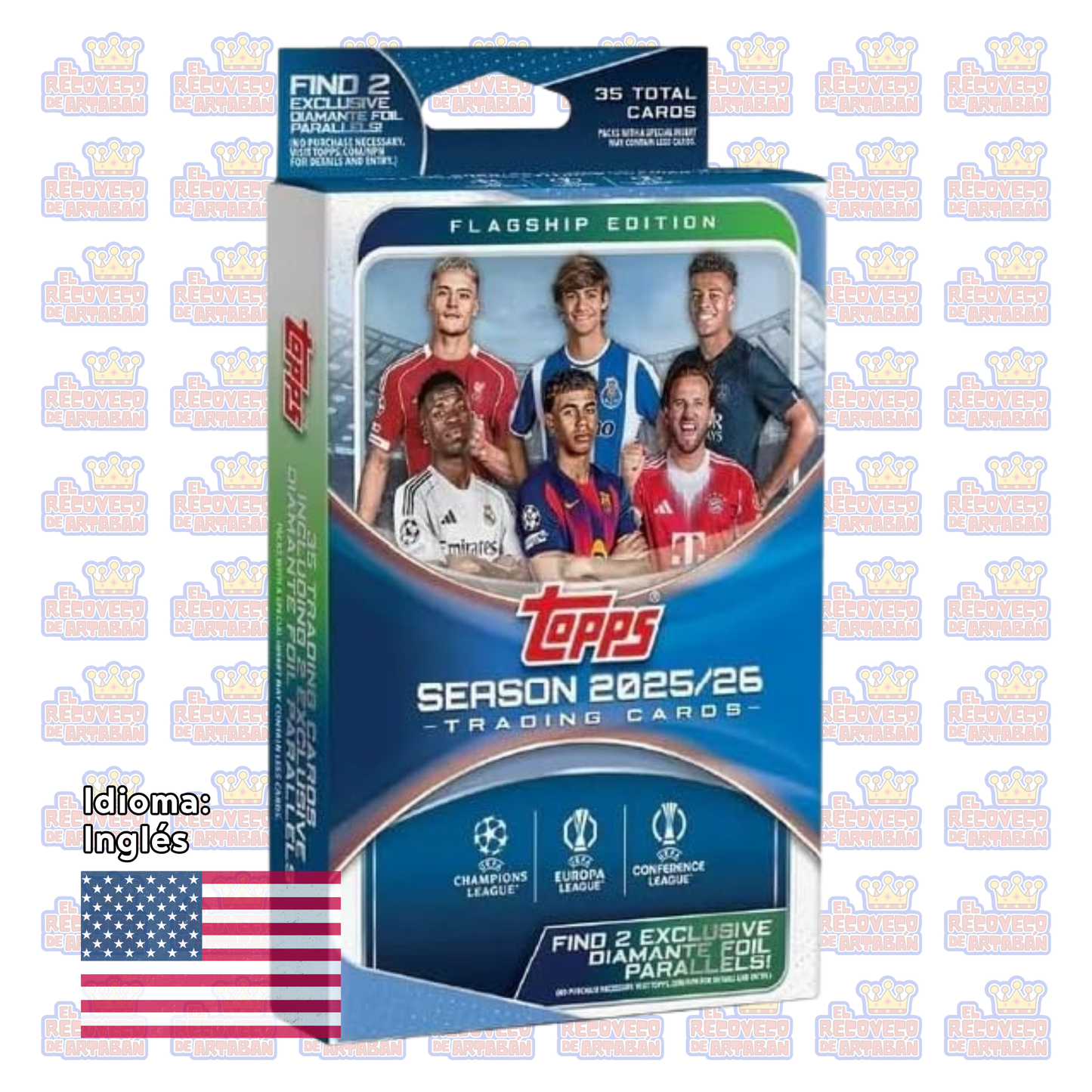 Topps UEFA Club Competitions 2025/26 – Hanger Pack