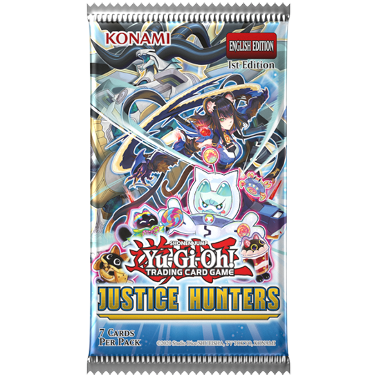 Yu Gi Oh: Justice Hunters Booster Pack en Inglés