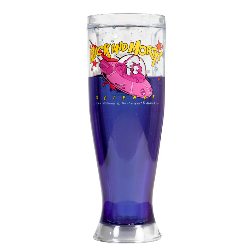 Vaso Mágico Glow In The Dark Rick and Morty In The Dark Space