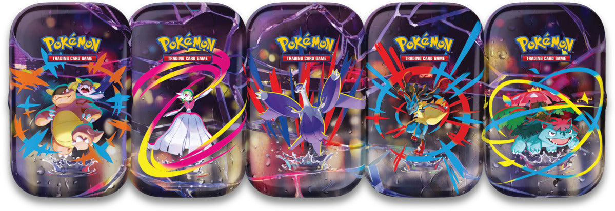 EN ESPAÑOL Mini tin Mega Evoluciones 1