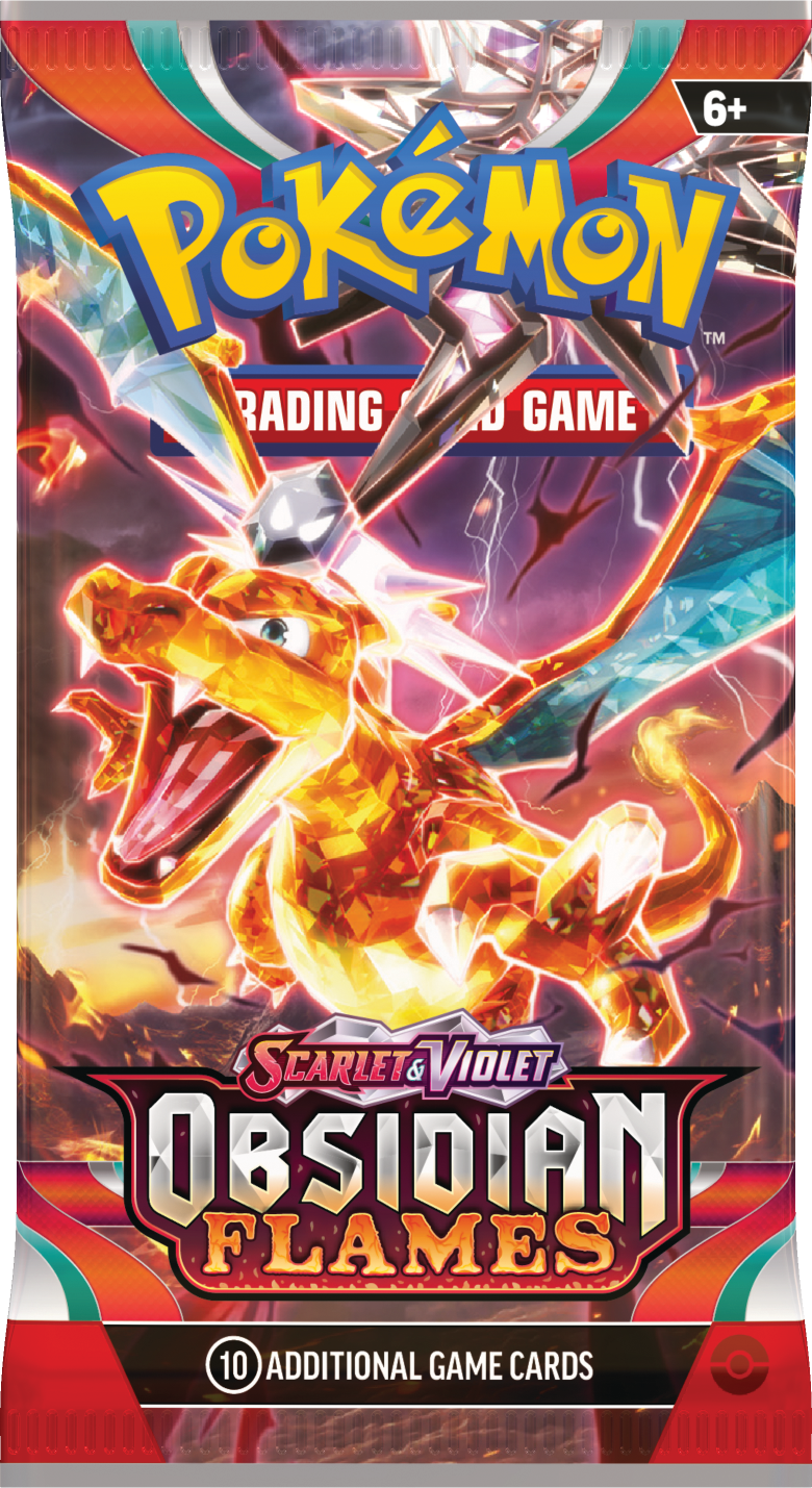 Pokémon TCG: Obsidian Flames Booster pack en Inglés