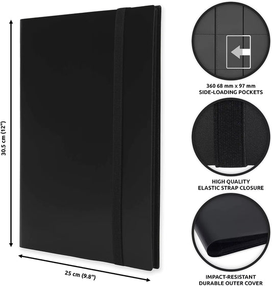 Carpeta Álbum para Cartas – 9 Bolsillos (360 Cartas) Genérica