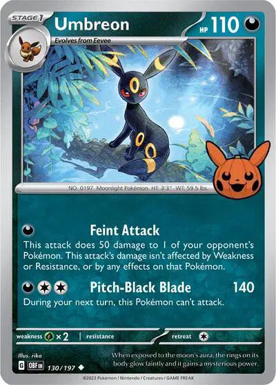Sobre suelto de Halloween (Trick or Trade) 2024 Pokémon TCG