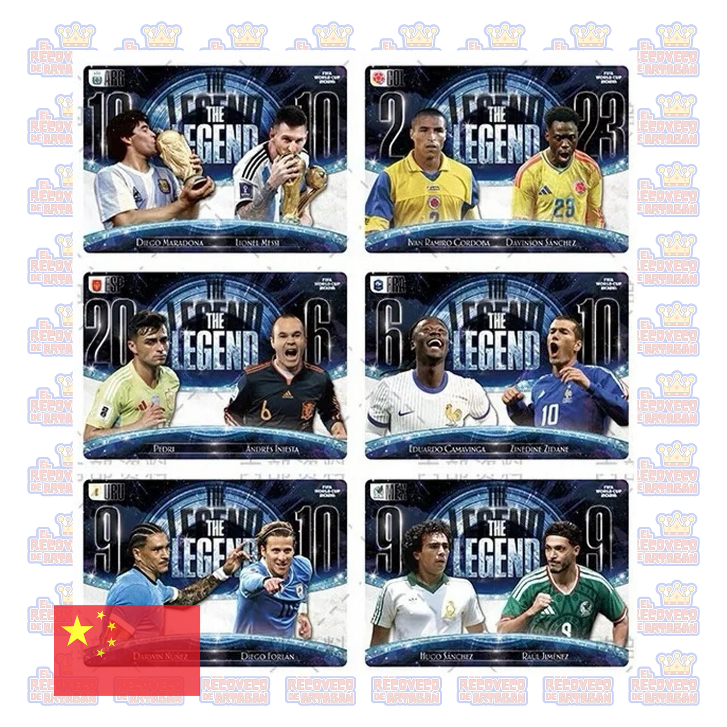 Sobre individual - Official Football Trading Cards Premium Edition | KAYOU