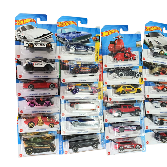 Hot Wheels - Pack de 3 Vehículos Blíster Corto (Modelos Aleatorios)