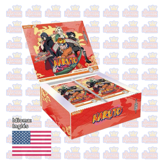 Caja de sobres (30) - KAYOU Naruto Smriti Collectible Cards – Earth Scroll 002 (En Inglés)