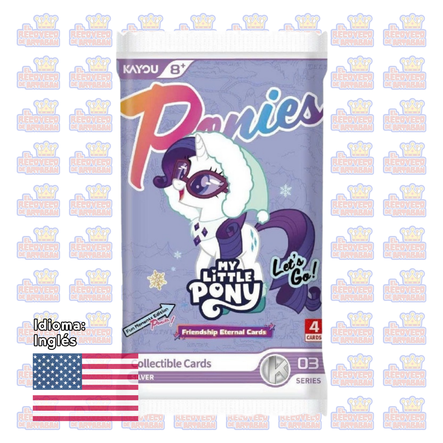 Sobre Individual - KAYOU My Little Pony: Friendship Eternal Cards – Fun Moments Edition 003 SEA (En Inglés)
