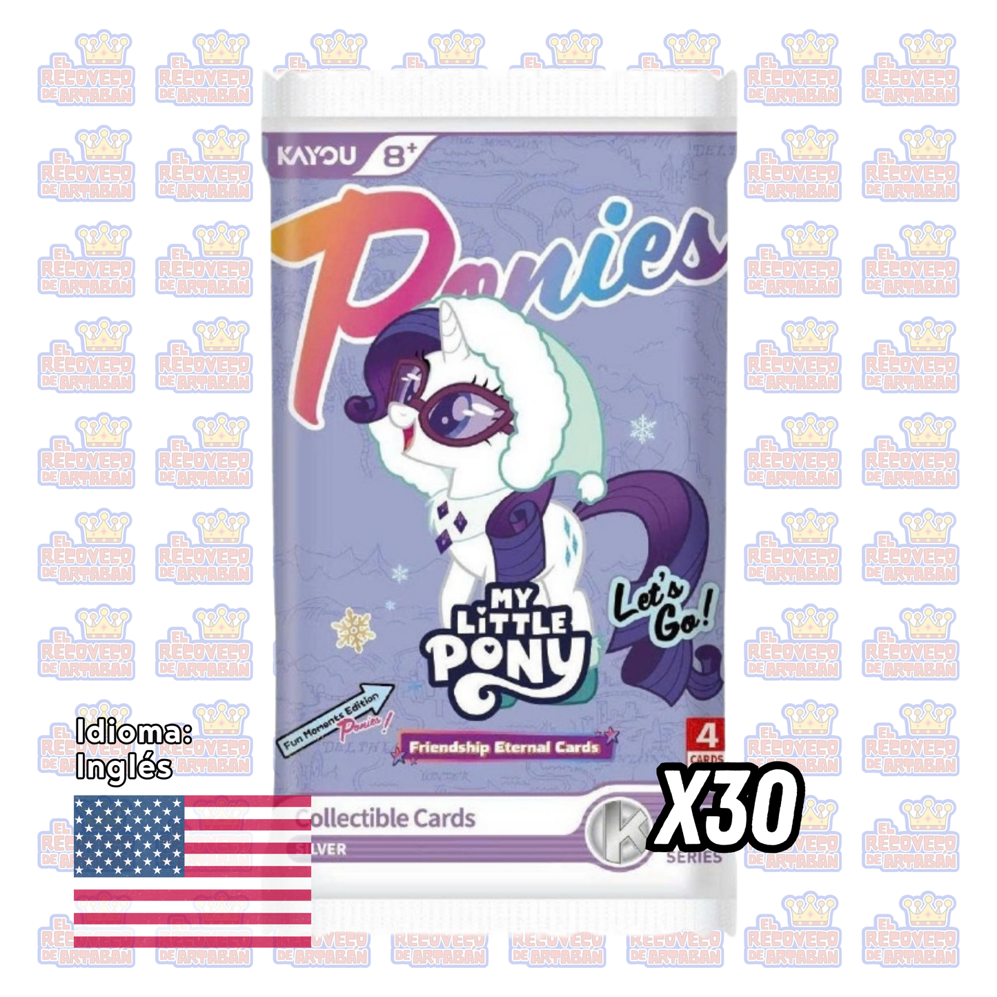 Caja de sobres (30) - KAYOU My Little Pony: Friendship Eternal Cards – Fun Moments Edition 003 SEA (En Inglés)