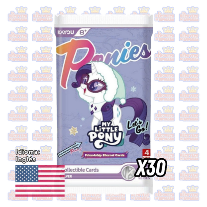 Caja de sobres (30) - KAYOU My Little Pony: Friendship Eternal Cards – Fun Moments Edition 003 SEA (En Inglés)