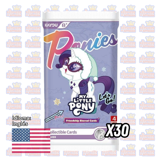 Caja de sobres (30) - KAYOU My Little Pony: Friendship Eternal Cards – Fun Moments Edition 003 SEA (En Inglés)