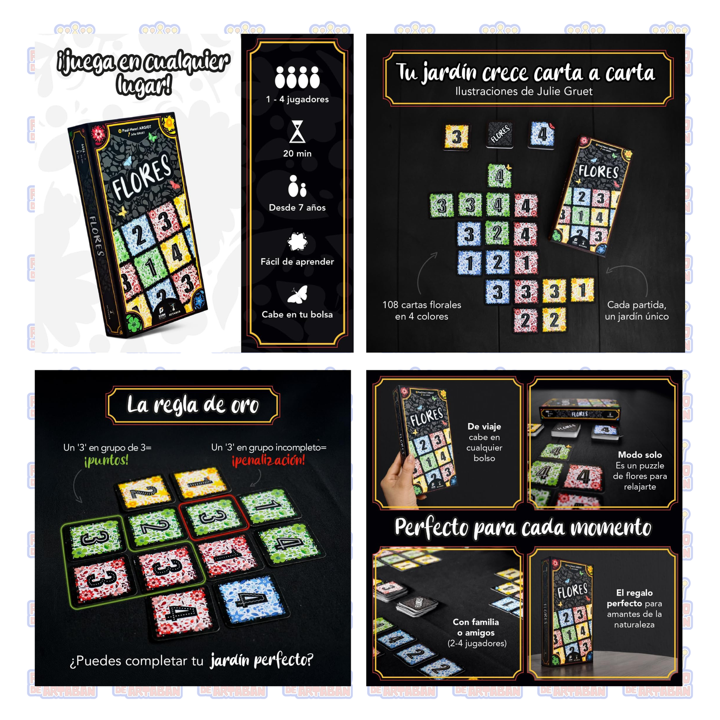 Flores – Juego de Cartas | Juego de mesa en español