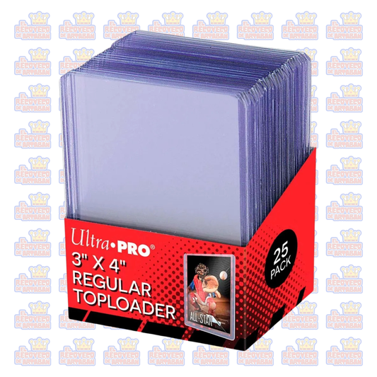 Fundas Standard Toploader Regular Ultra PRO (25 Piezas)
