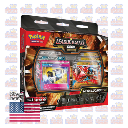 Pokémon TCG: Mega Lucario ex League Battle Deck (En Inglés)