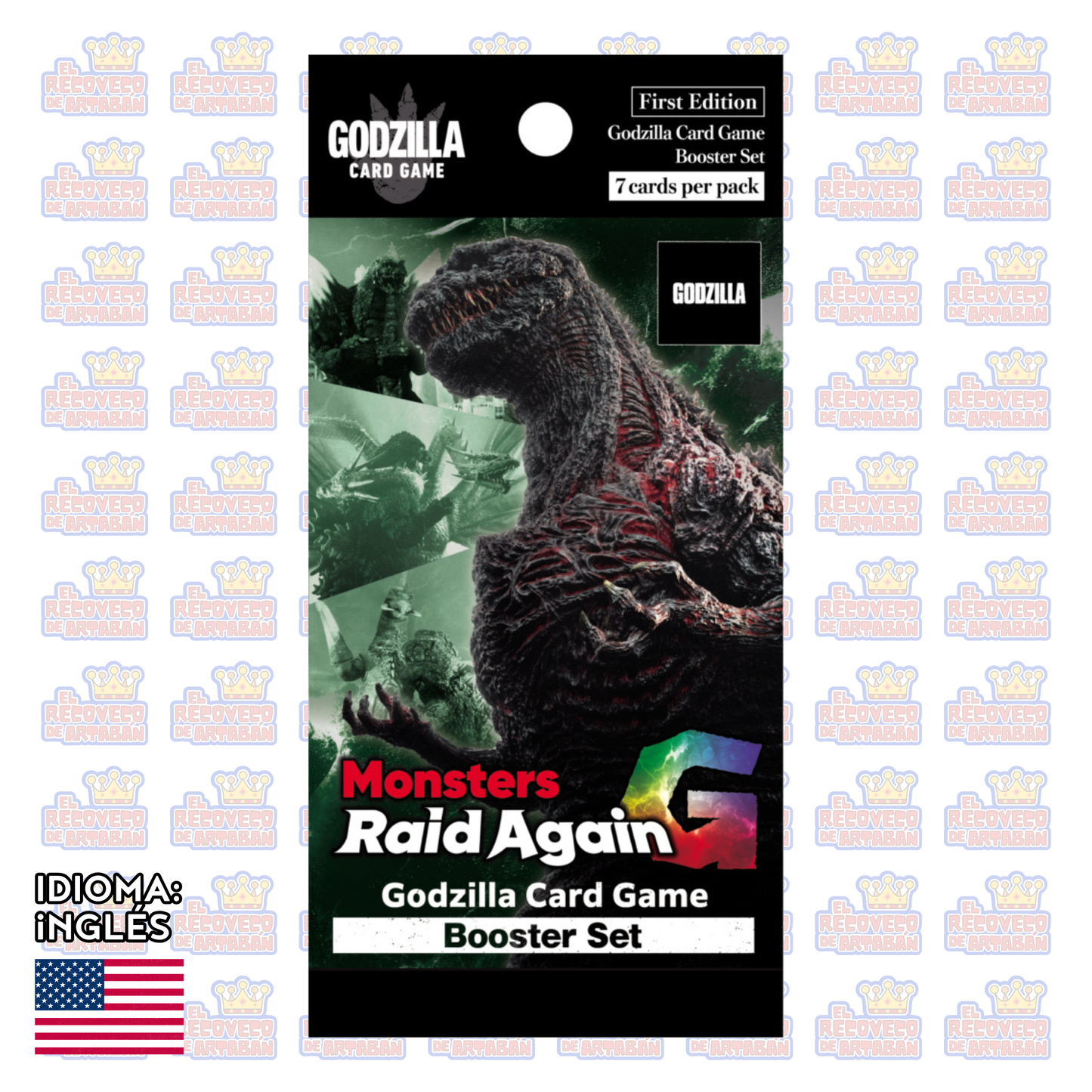 Godzilla Card Game – Booster Set 2: G: Monsters Raid Again (BP02) | 1 Sobre Individual