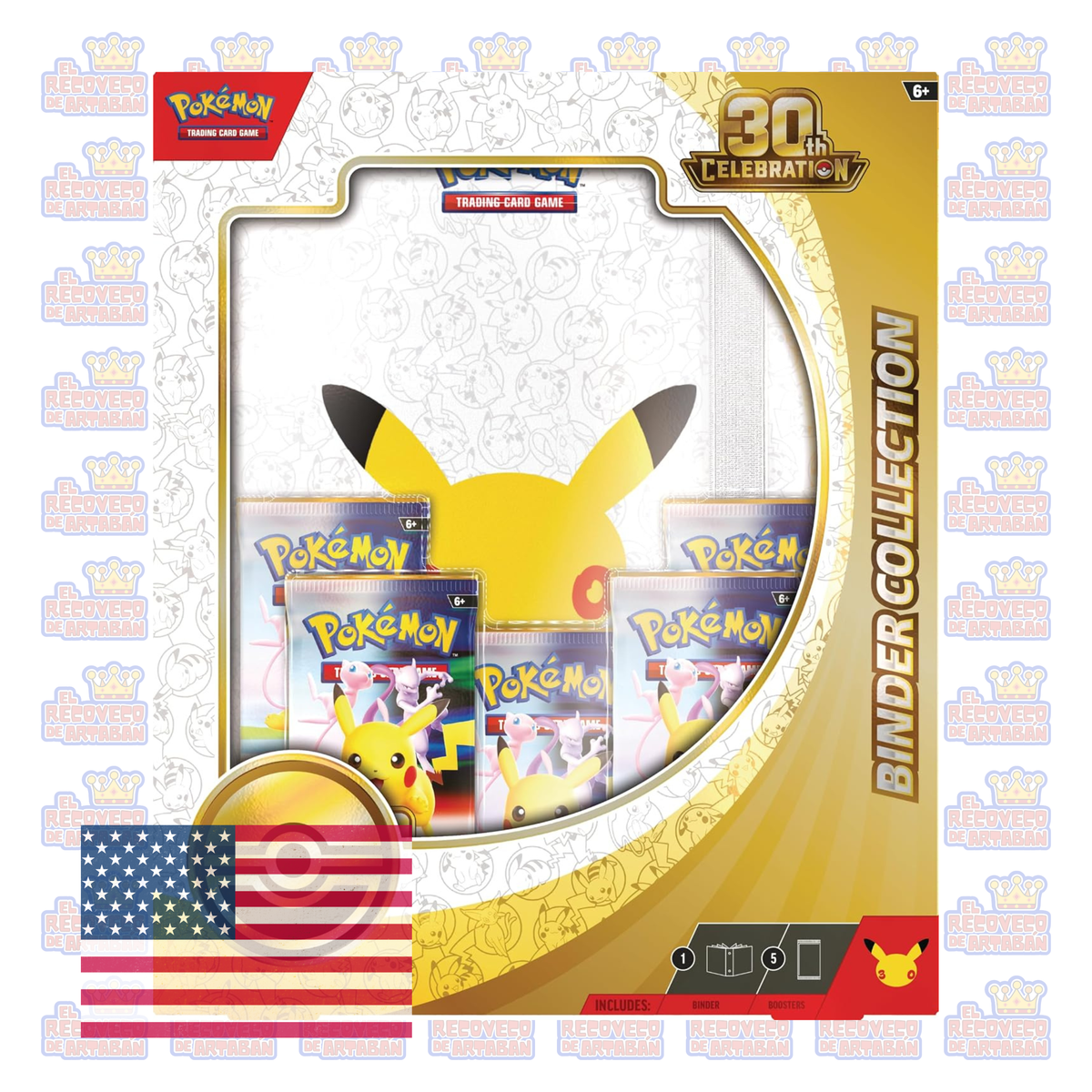 Pokémon TCG – 30th Celebration Binder Collection | En Inglés