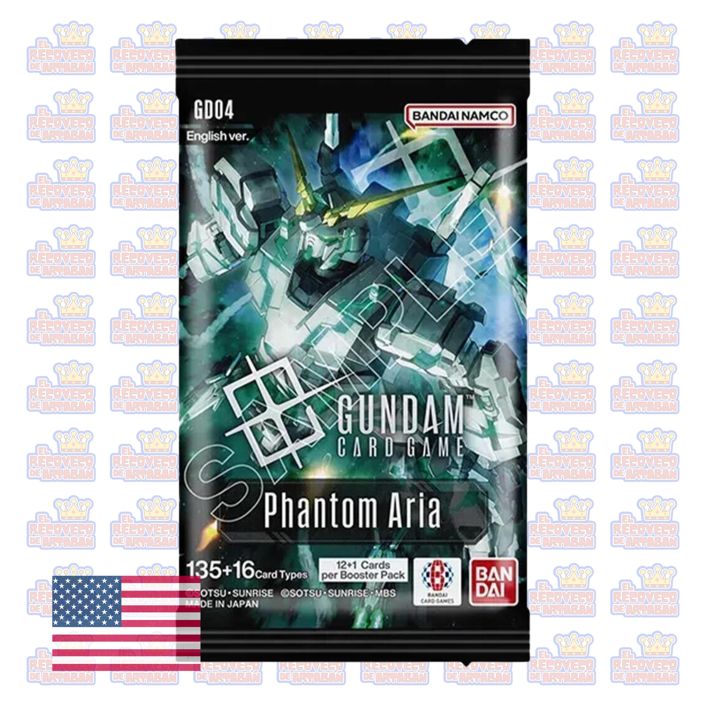 Sobre Individual - Gundam Card Game – Phantom Aria (GD04) | En Inglés