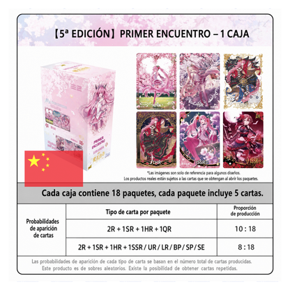 Caja de sobres (18) - KAYOU Hatsune Miku – First Sight Pack: Sakura Poetry