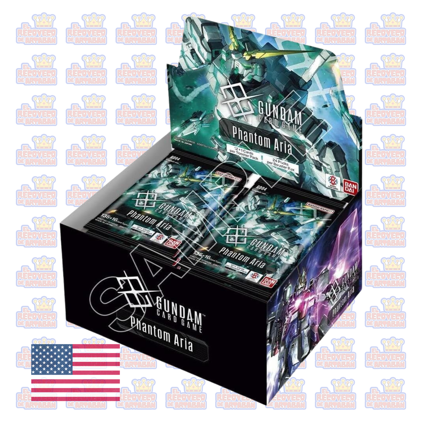 Caja de sobres - Gundam Card Game – Phantom Aria (GD04) | En Inglés