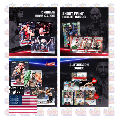 Value Box - Topps Stadium Club UFC 2025 (En Inglés)