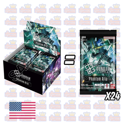 Caja de sobres - Gundam Card Game – Phantom Aria (GD04) | En Inglés