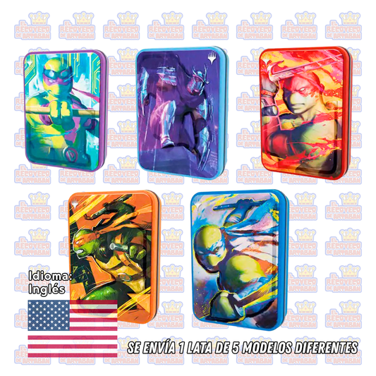 Collector Tin - Magic: The Gathering x Teenage Mutant Ninja Turtles (En Inglés)