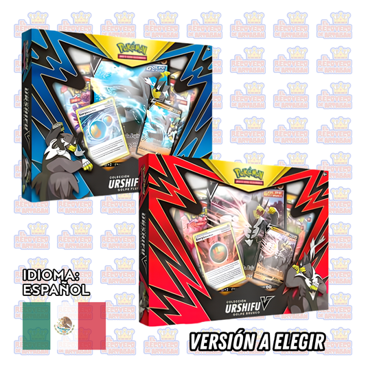 En español - Pokémon TCG: Urshifu V Box (Golpe Brusco o Golpe Fluido)