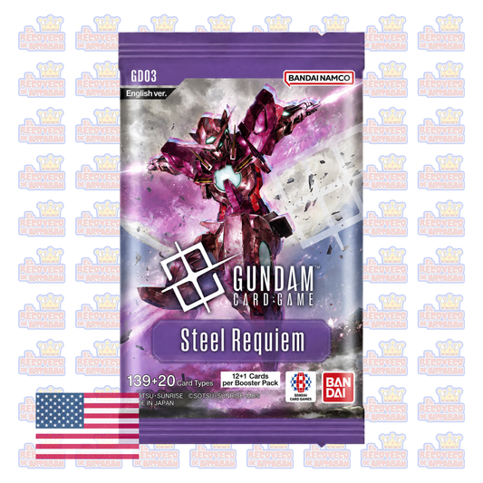Sobre Individual - Gundam Card Game – Steel Requiem (GD03) | En Inglés