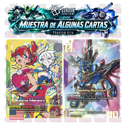 Caja de sobres - Gundam Card Game – Phantom Aria (GD04) | En Inglés
