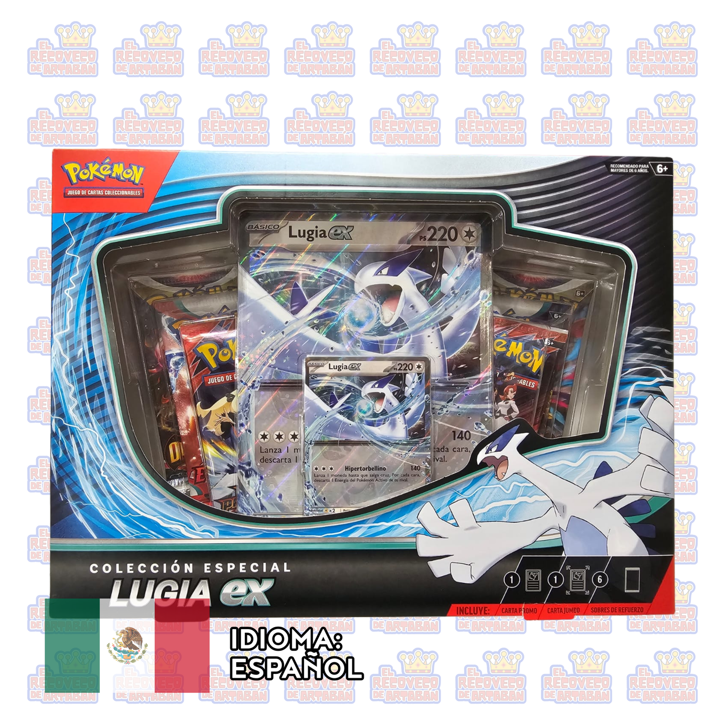 En español - Pokémon TCG: Colección Especial Lugia ex
