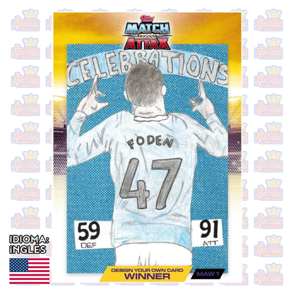 Sobre suelto en Inglés Topps Match Attax: UCC 25/26