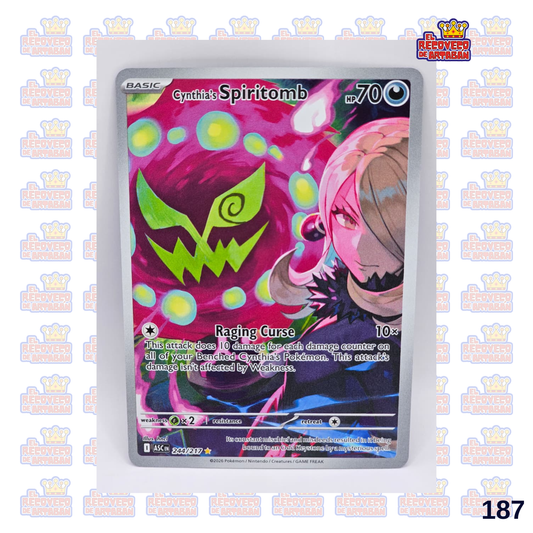 Cynthia's Spiritomb Ascended Heroes Illustration Rare 244/217