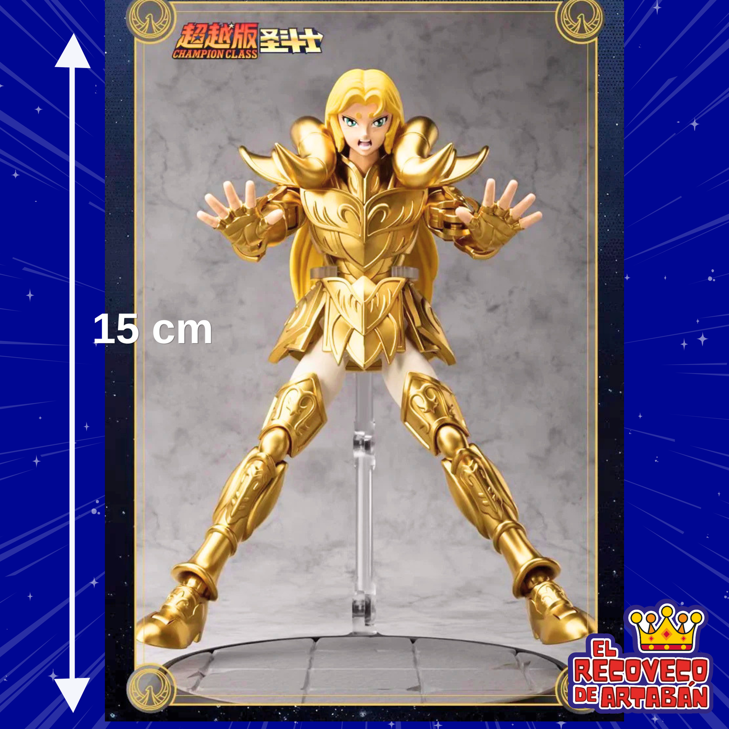Blokees Saint Seiya Champion Class: Aries Mu Manga Setting
