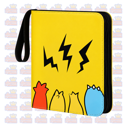 Carpeta para Tarjetas Coleccionables con Cierre – 4 Bolsillos